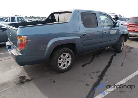 2006 Honda Ridgeline Rts from USA, damaged, VIN 2HJYK16406H567743